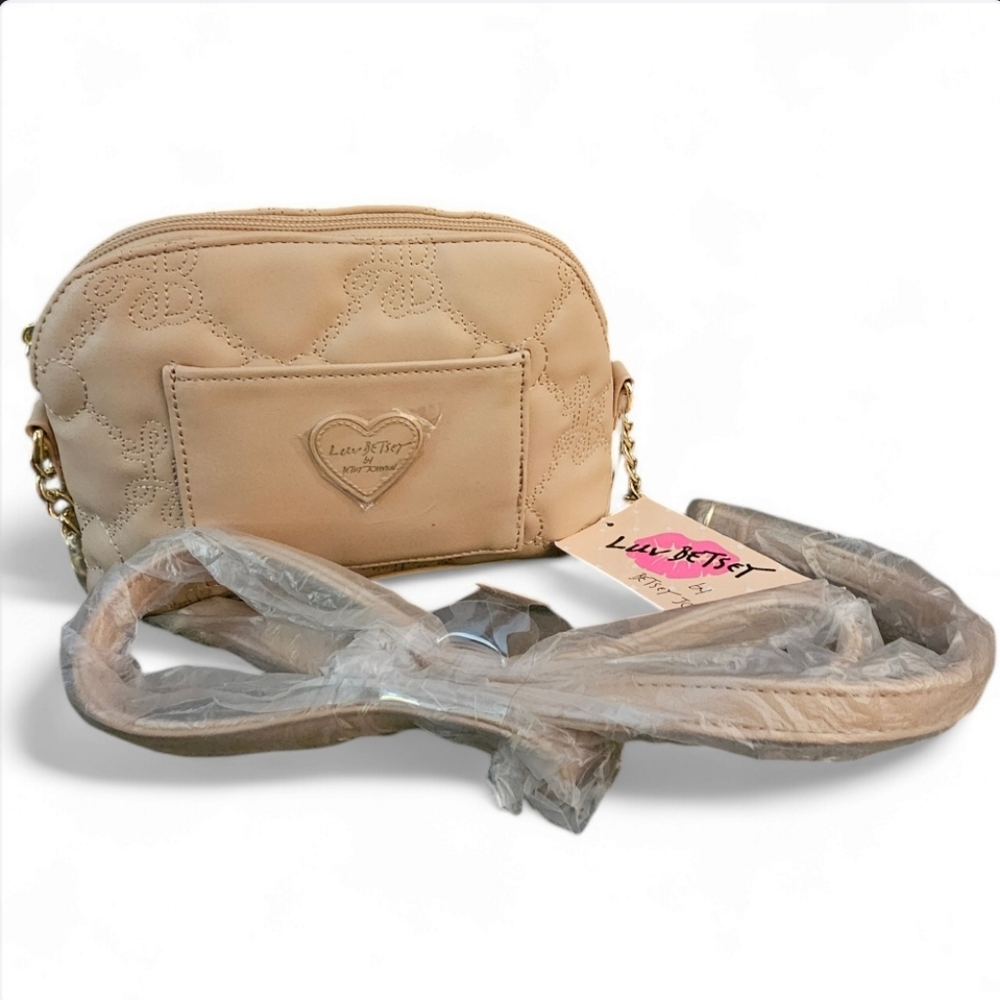 Betsey Johnson Luv Betsey Lbash Dome Crossbody Bag